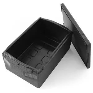 Thermobox 39L GN1/1 noir 674x400x287mm