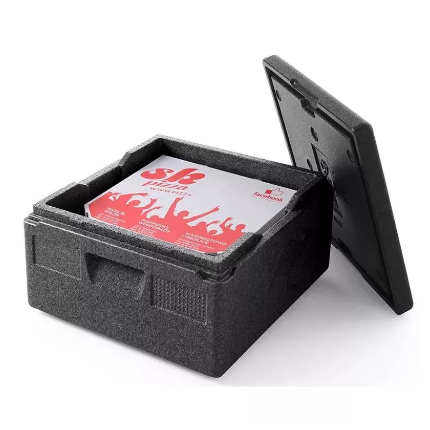 Thermobox pizza noir 410x410x240mm