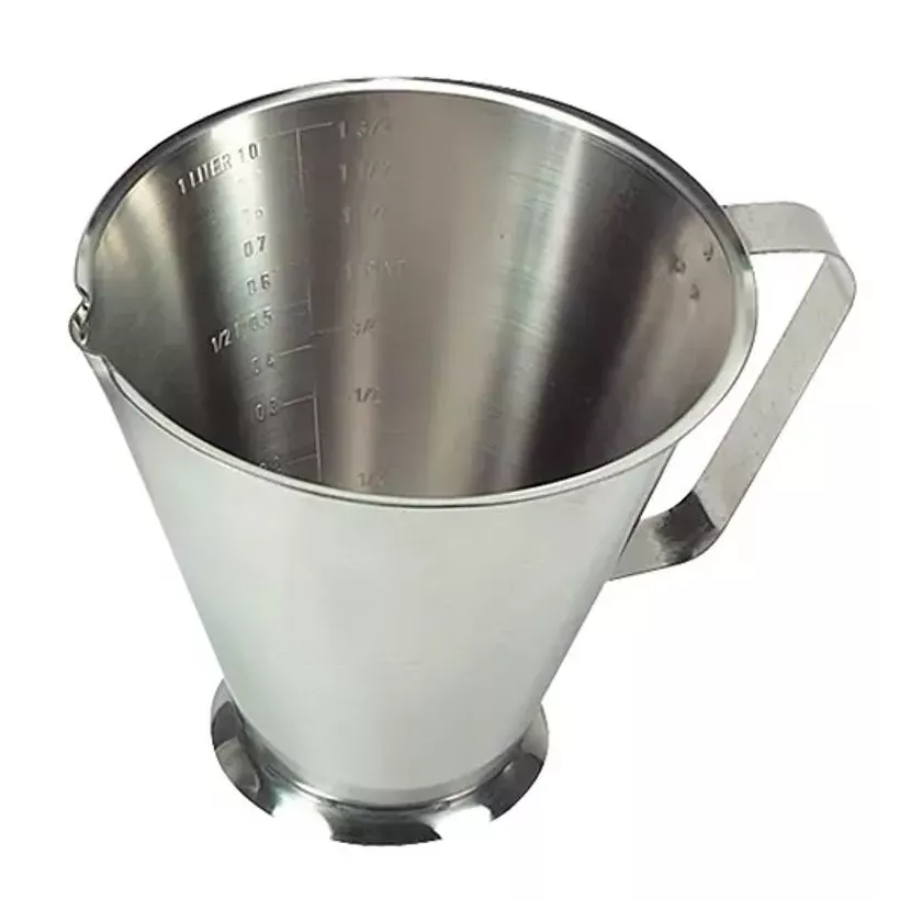 Mesureur 1L inox gradue