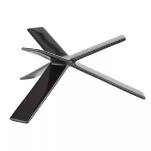 Support pour plats noir 160x160x80mm