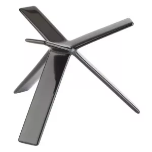 Support pour plats noir 160x160x120mm