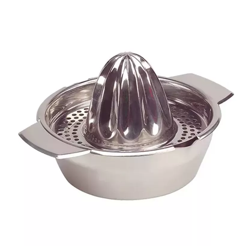 Presse-agrumes a main inox diametre 10cm