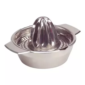 Presse-agrumes a main inox diametre 10cm