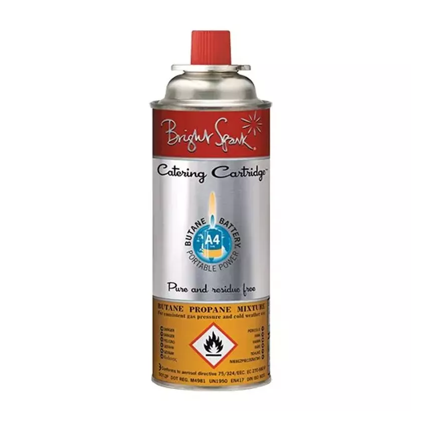 Recipient a gaz 220g pour rechaud gaz plus outil torche