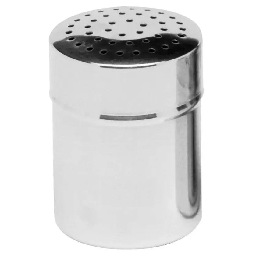 Saupoudreuse grands trous inox d55x75mm