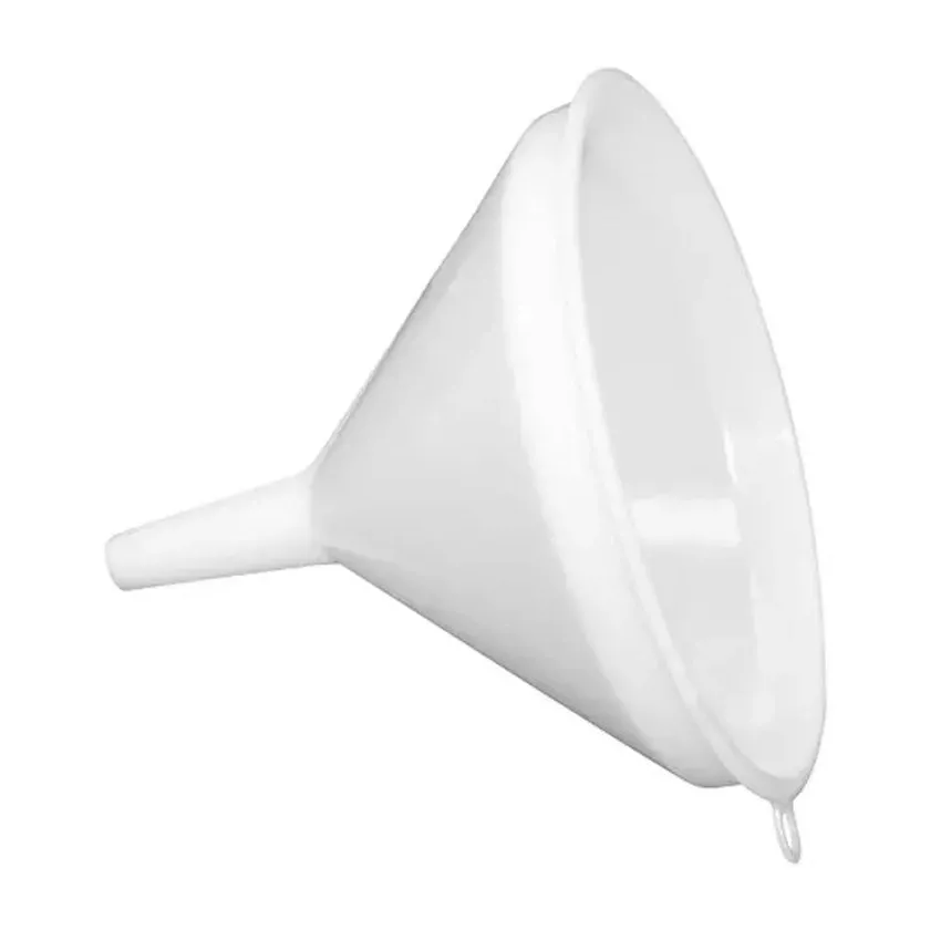 Entonnoir d18cm plastique blanc
