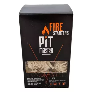 Allume-feu laine de bois 32 pieces Pitmaster