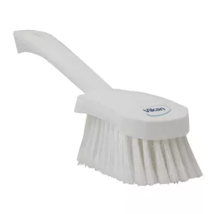 Brosse vaisselle courte douce blanche