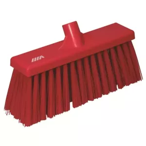 Balai extérieur 300mm dur rouge