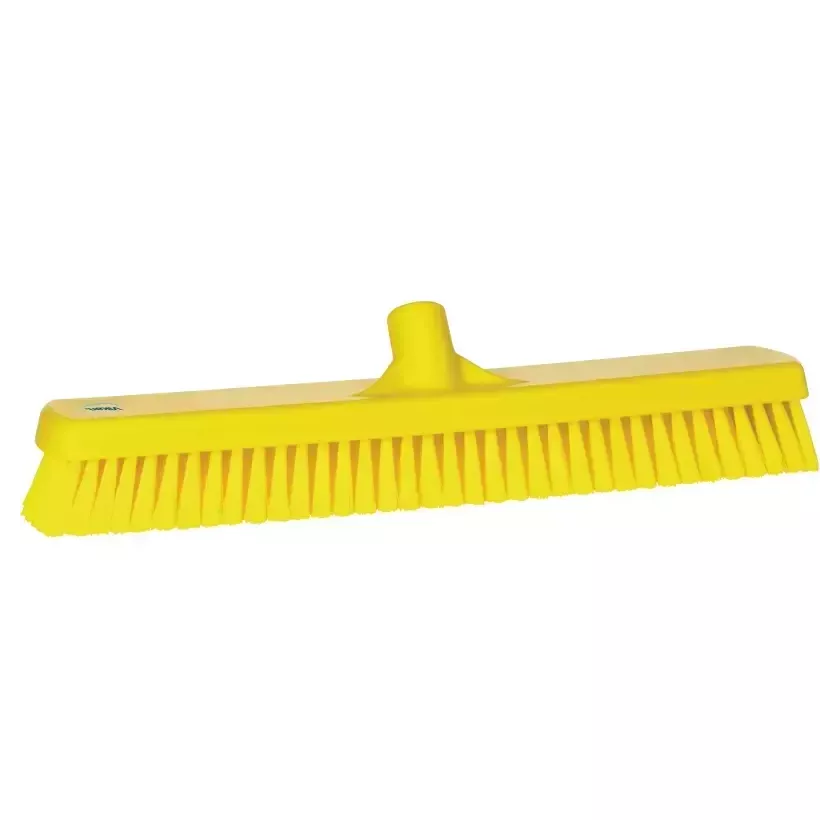 Brosse pour le sol 470mm dure jaune