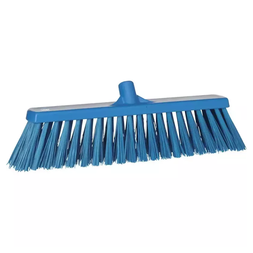 Balai extérieur 520mm dur bleu