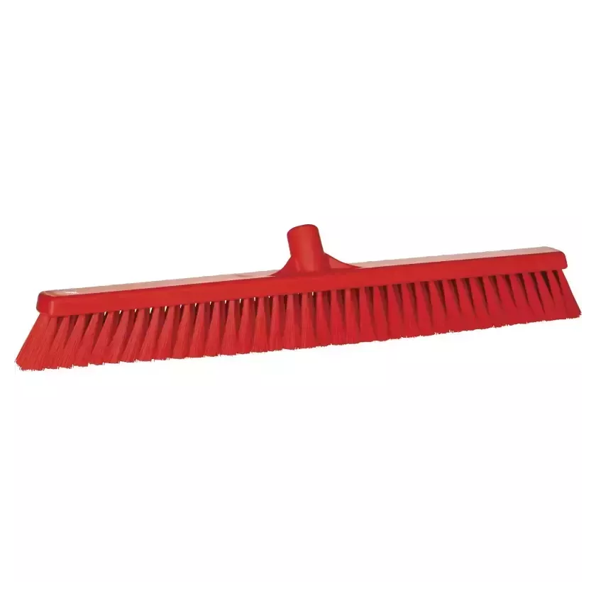 Balai de sol 610mm doux rouge