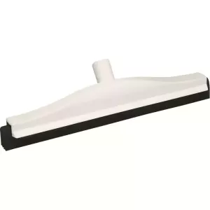 Raclette 400mm blanc caoutchouc noir