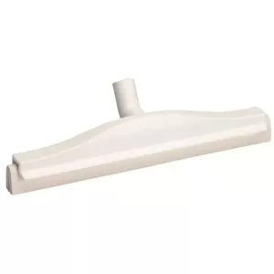 Raclette 400mm blanc caoutchouc blanc pivot