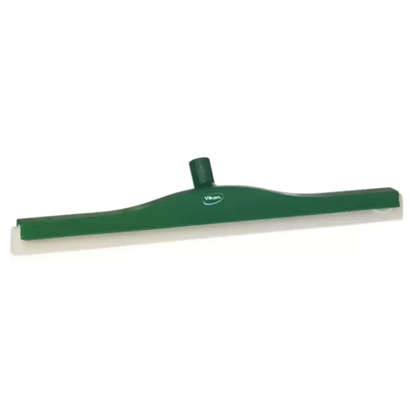 Raclette 600mm vert caoutchouc blanc pivot