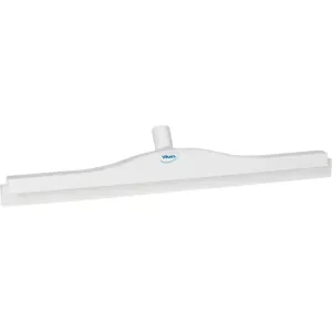 Raclette 600mm blanc caoutchouc blanc pivot double lame