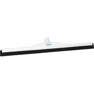 Raclette 700mm blanc caoutchouc noir fixe
