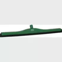 Raclette 700mm vert caoutchouc noir fixe