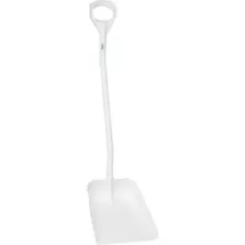 Pelle large avec manche 1300mm blanc