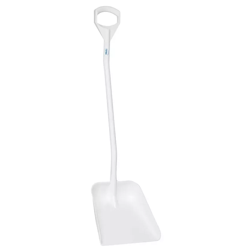 Pelle large avec manche 1300mm blanc