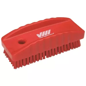 Brosse à ongles rouge