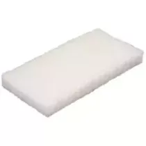 Pad tampon doux blanc