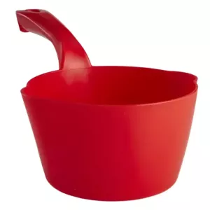 Pelle main ronde 1 L rouge
