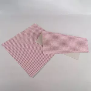 Papier duplex 40x64cm Vichy rose
