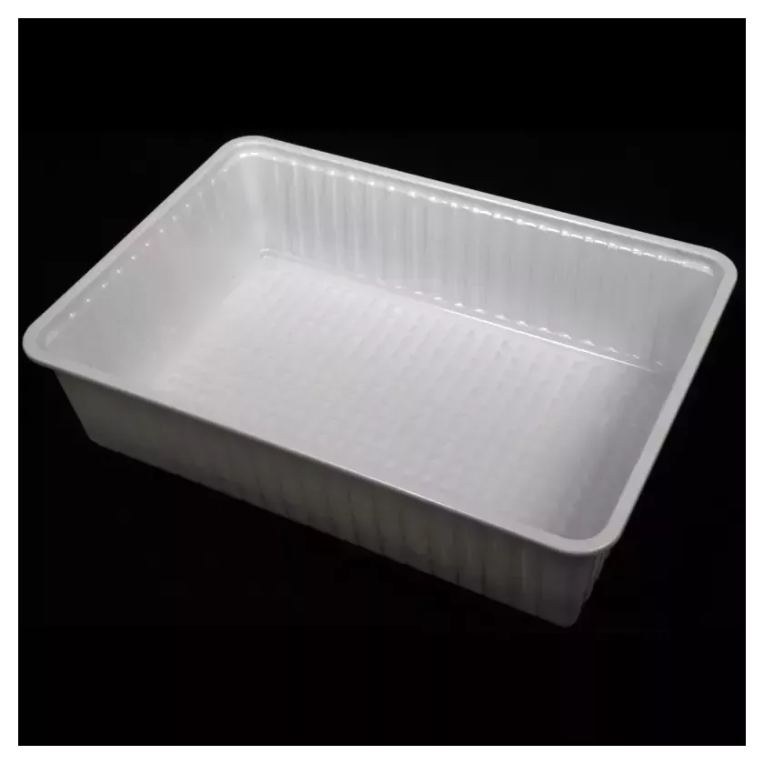 Ravier PS 7L blanc 380x260x100mm