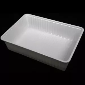 Ravier PS 7L blanc 380x260x100mm