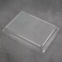 Couvercle rPET pour ravier 173 × 124 × 33 mm dôme (par 600)