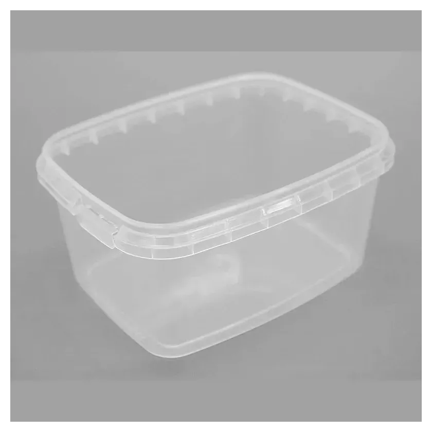 Ravier PP 300ml transparent 108 × 86 × 52 mm (carton 1200)