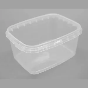 Ravier PP 300ml transparent 108 × 86 × 52 mm (carton 1200)