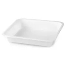 Barquette PP blanche 1 compartiment 227x178x40mm (carton 360)
