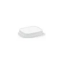 Couvercle APET R2C 579ml 155 × 131 × 25 mm dôme (par 600)