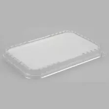 Couvercle APET R2C 1,896L 299 × 199 × 27 mm (par 200)