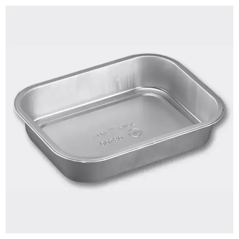 Barquette aluminium R2C (580ml - 178 × 136 × 34 mm)