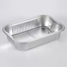 Barquette aluminium R2C (1,025L - 220 × 150 × 45 mm)
