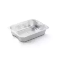 Barquette aluminium R2C (1,427L - 227 × 178 × 50 mm)