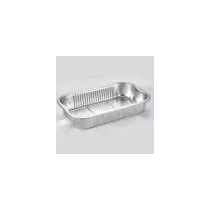 Barquette aluminium R2C (1,45L - 264 × 162 × 47 mm)