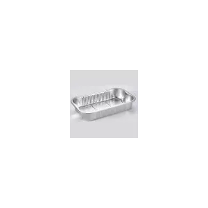 Barquette aluminium R2C (1,45L - 264 × 162 × 47 mm)