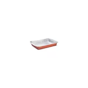 Barquette aluminium R2C (3,15L cuivre - 368 × 249 × 48 mm)
