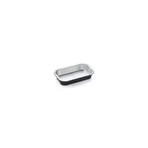 Barquette aluminium R2C (940ml noir - 234 × 138 × 43 mm)