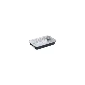 Barquette aluminium R2C (1,896L noir - 293 × 193 × 45 mm)