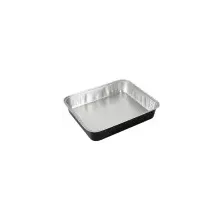 Barquette aluminium R2C (3,9L noir - 325 × 265 × 55 mm 1/2)