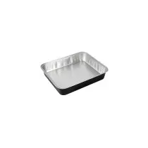 Barquette aluminium R2C (3,9L noir - 325 × 265 × 55 mm 1/2)