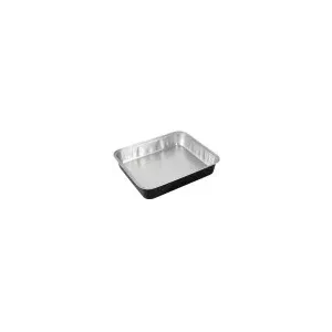 Barquette aluminium R2C (3,9L noir - 325 × 265 × 55 mm 1/2)