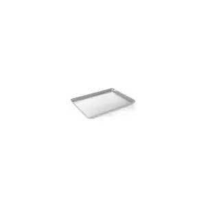 Plat catering rectangulaire aluminium 409 × 214 × 20 mm (par 200)