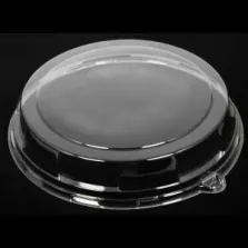 Couvercle PET plat rond transparent (Ø46cm)