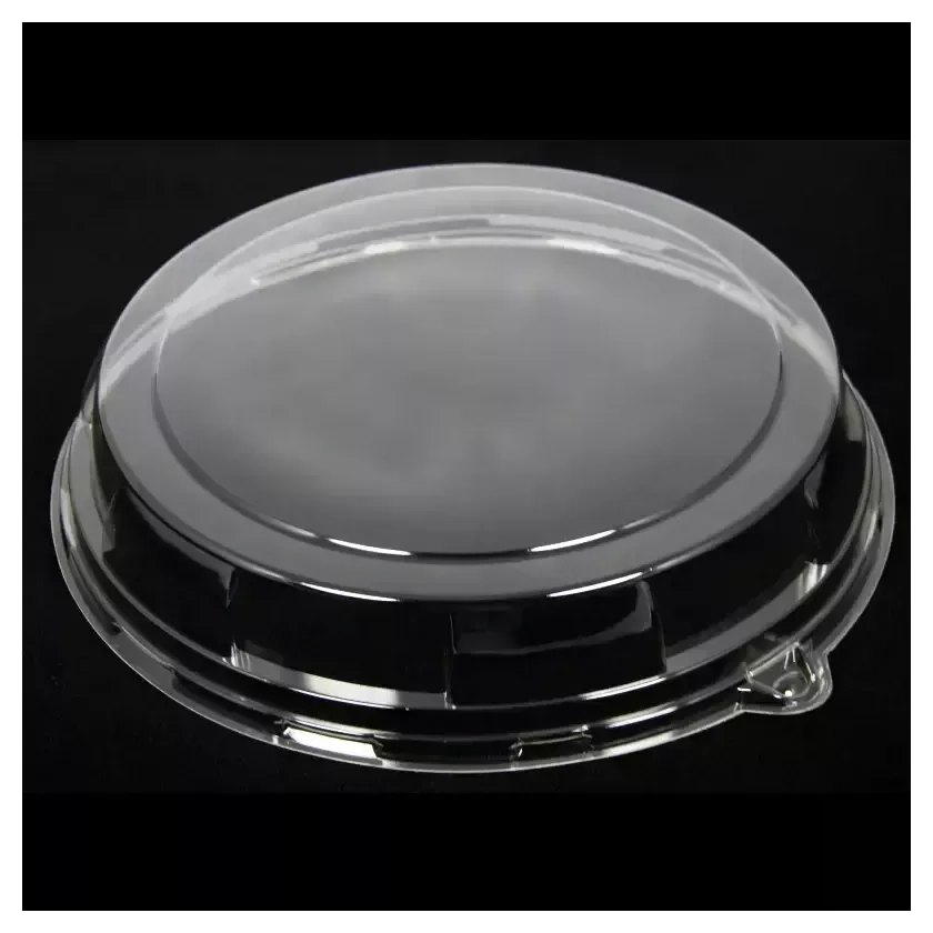 Couvercle PET plat rond transparent (Ø46cm)